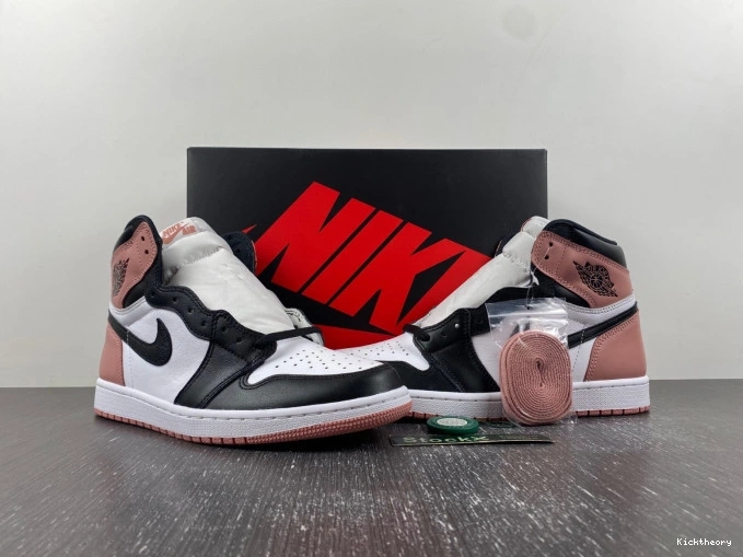 Kicktheory Retro 861428-101 Rust Jordan 1 Pink Nrg High Air Og 0712